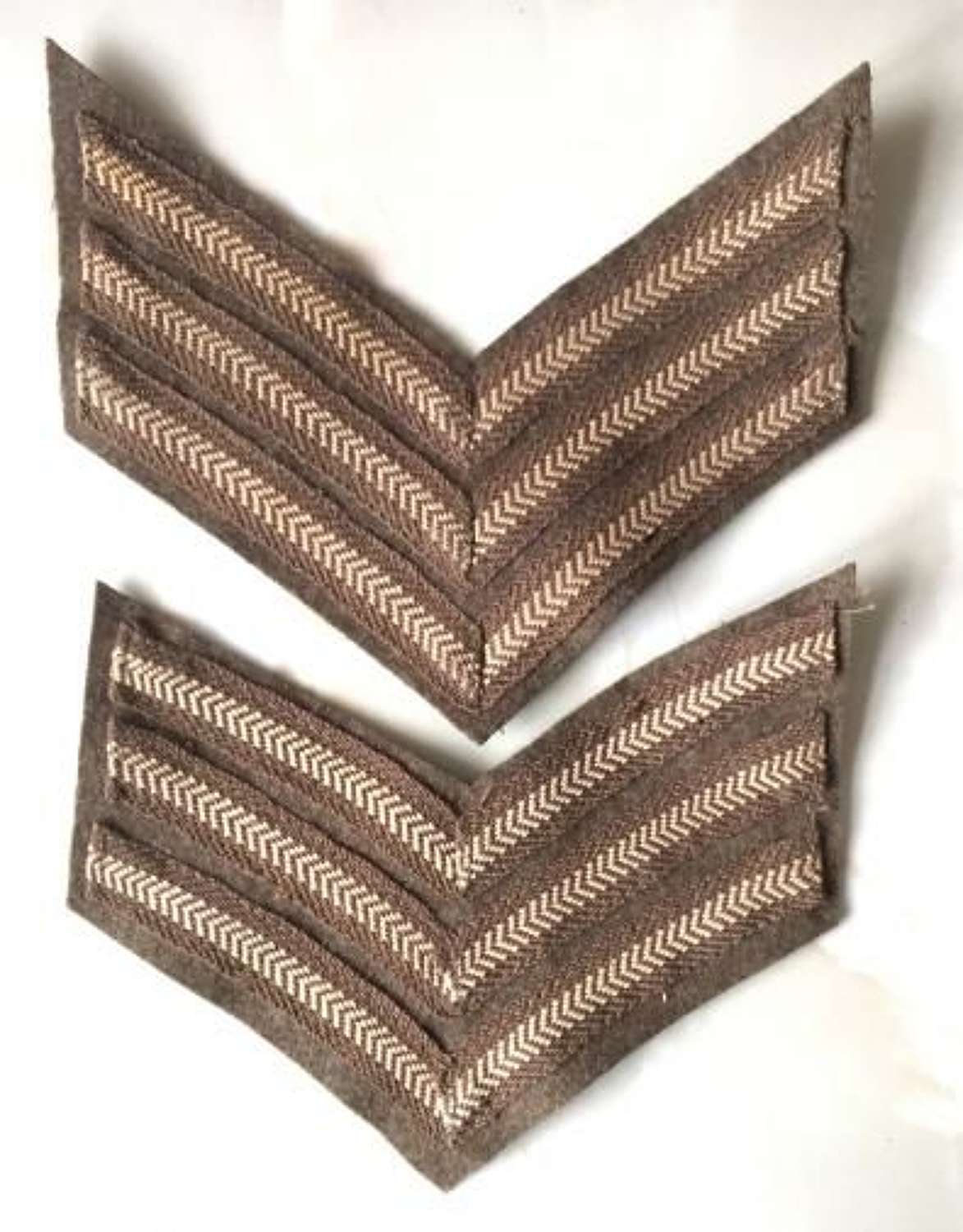 Original WW2 Period British Army Sergeant Stripes