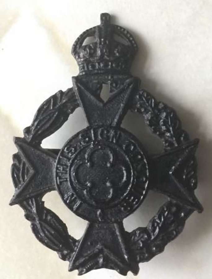 Royal Army Chaplin Department Cap Badge
