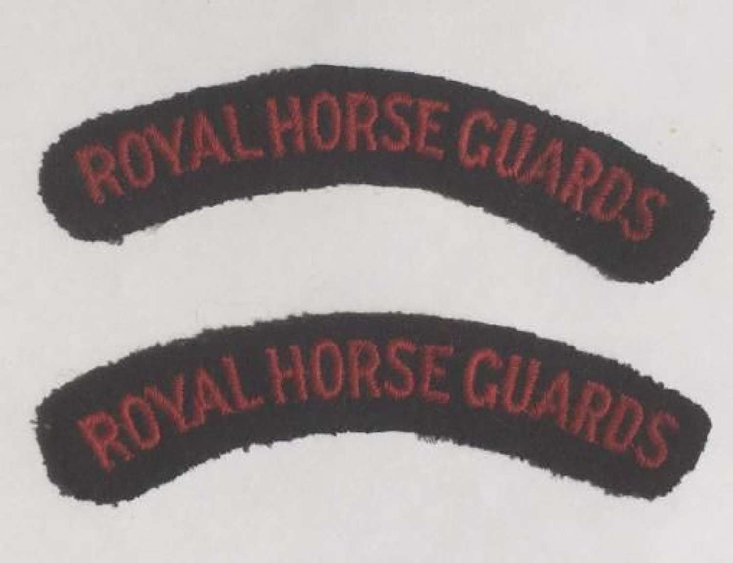 Royal Horse Guards Cloth Shoulder Titles