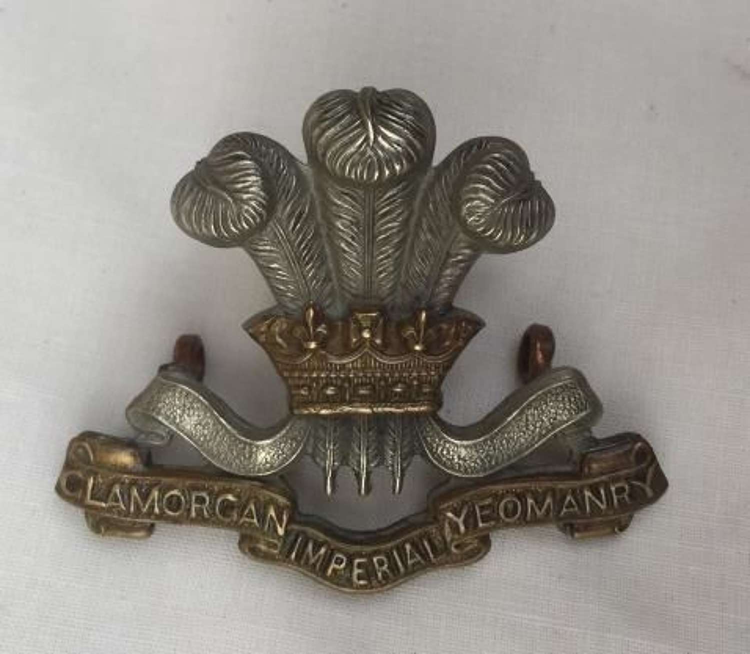 Glamorgan Imperial Yeomanry Cap Badge