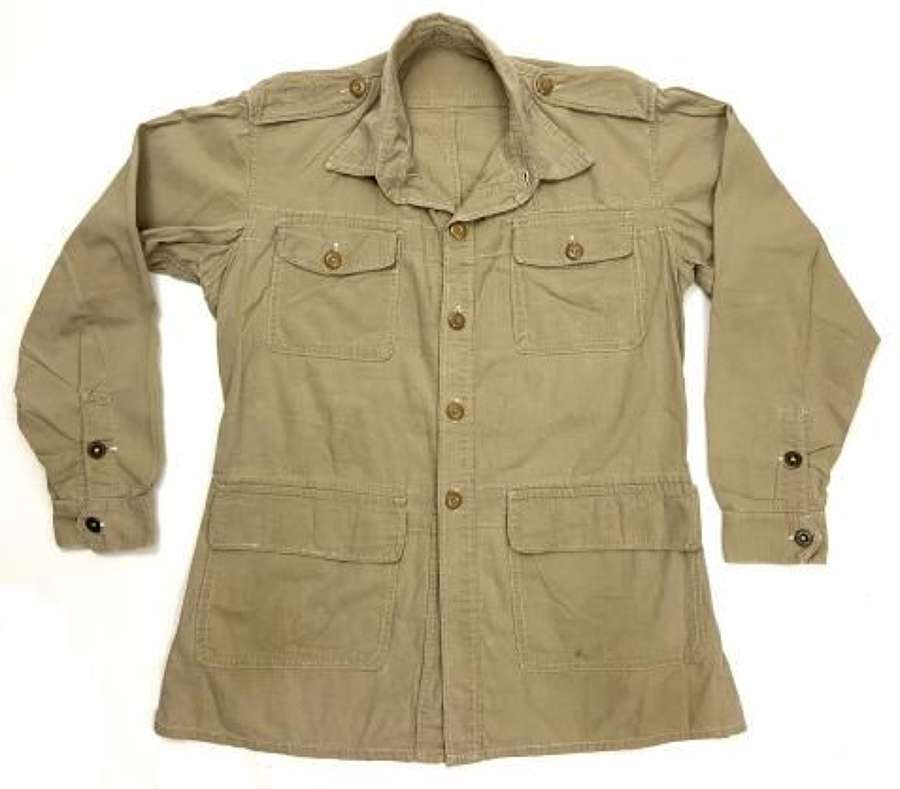 Original British 1950 Pattern Khaki Drill Bush Jacket