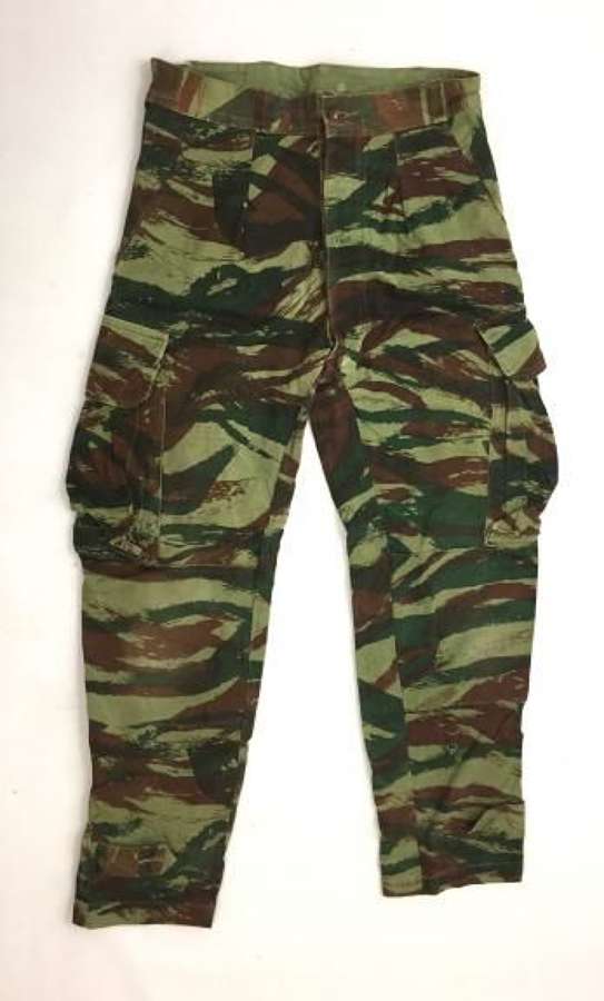Orignial French 1950s Lizard Camouflage Trousers
