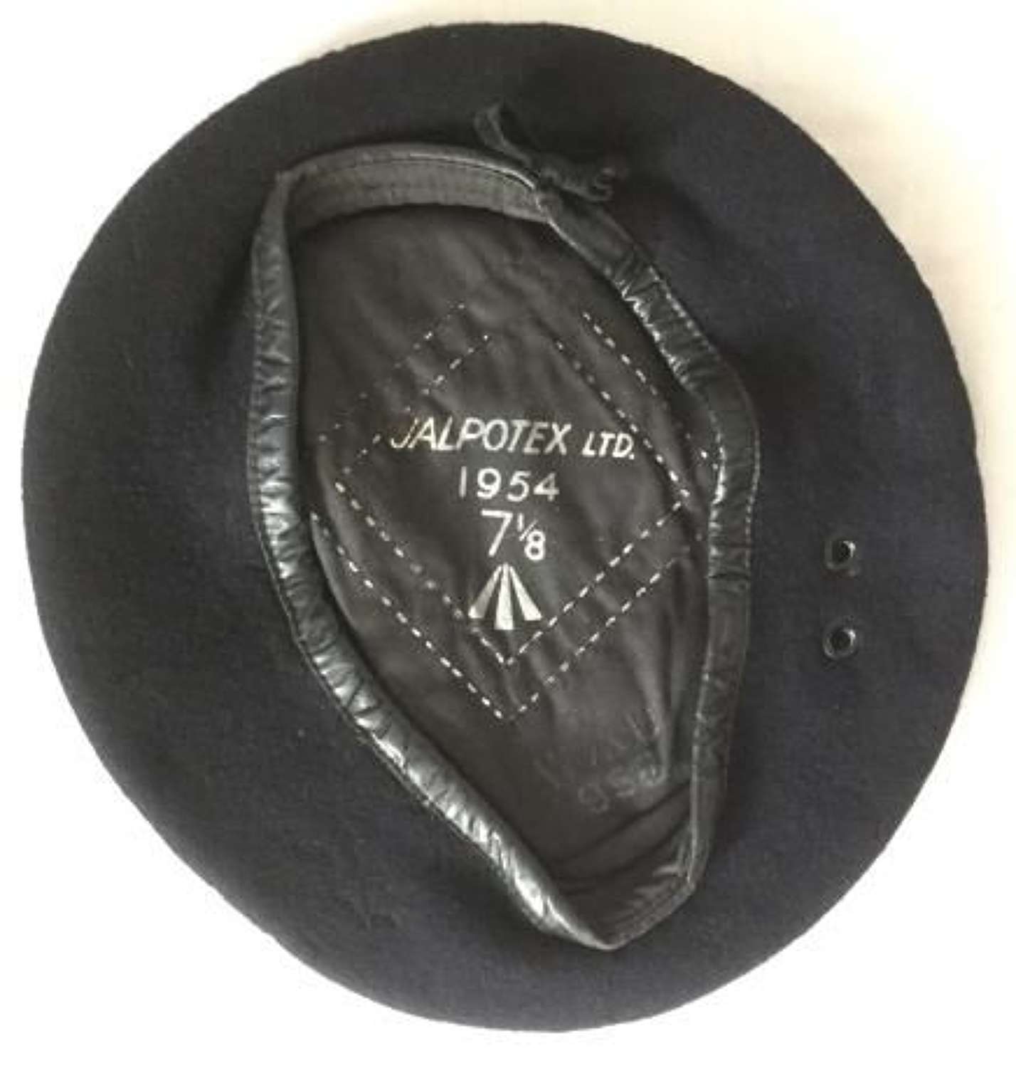 1954 Dated British Army Beret by 'Jalpotex LTD' - Size 7 1/8