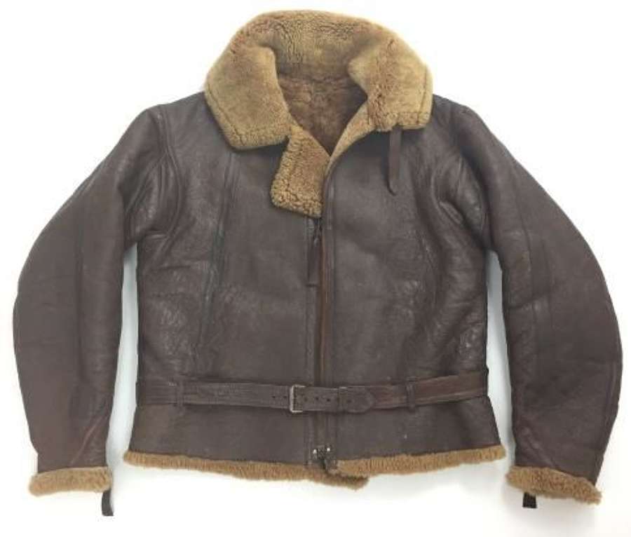 Original 1939 Irvin Flying Jacket by 'Robinson and Ensum' - Large Size 8!
