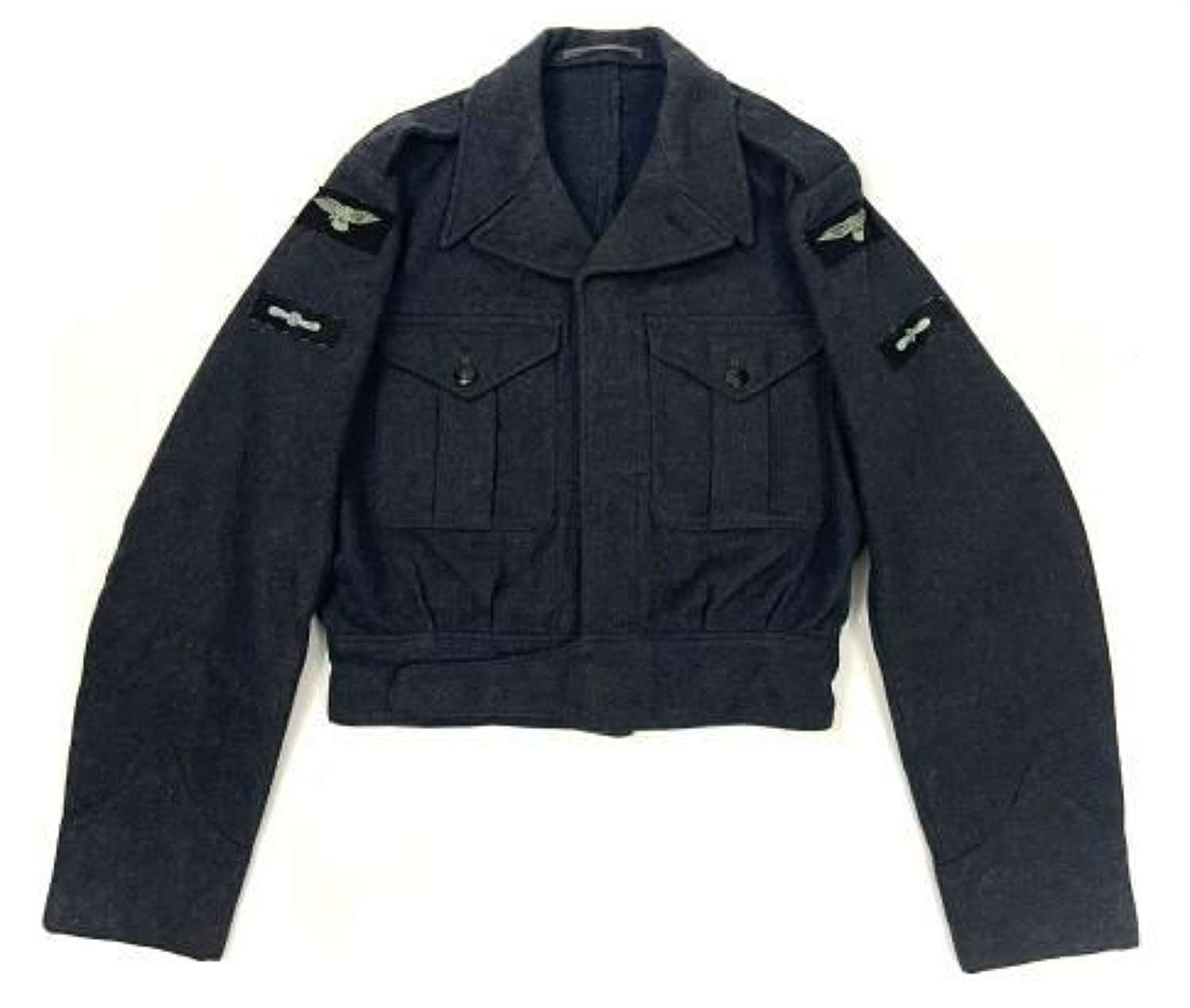 Original 1948 Dated RAF War Service Dress Blouse, New Pattern