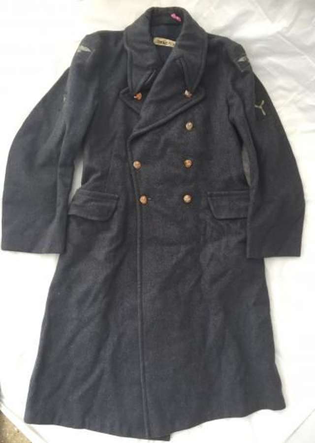 1952 Dated RAF Greatcoat 'Coats Great Other Airman New Pattern'