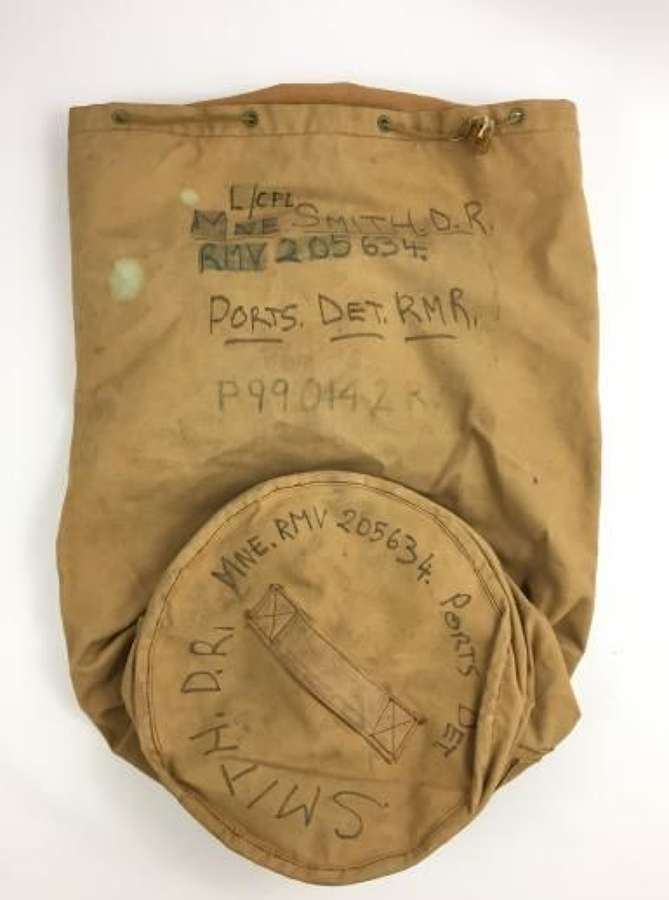 1954 Dated Royal Navy Khaki Kit Bag