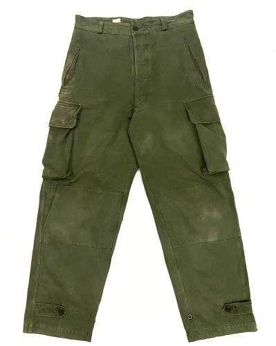 Original French Army M47 Trousers (2)