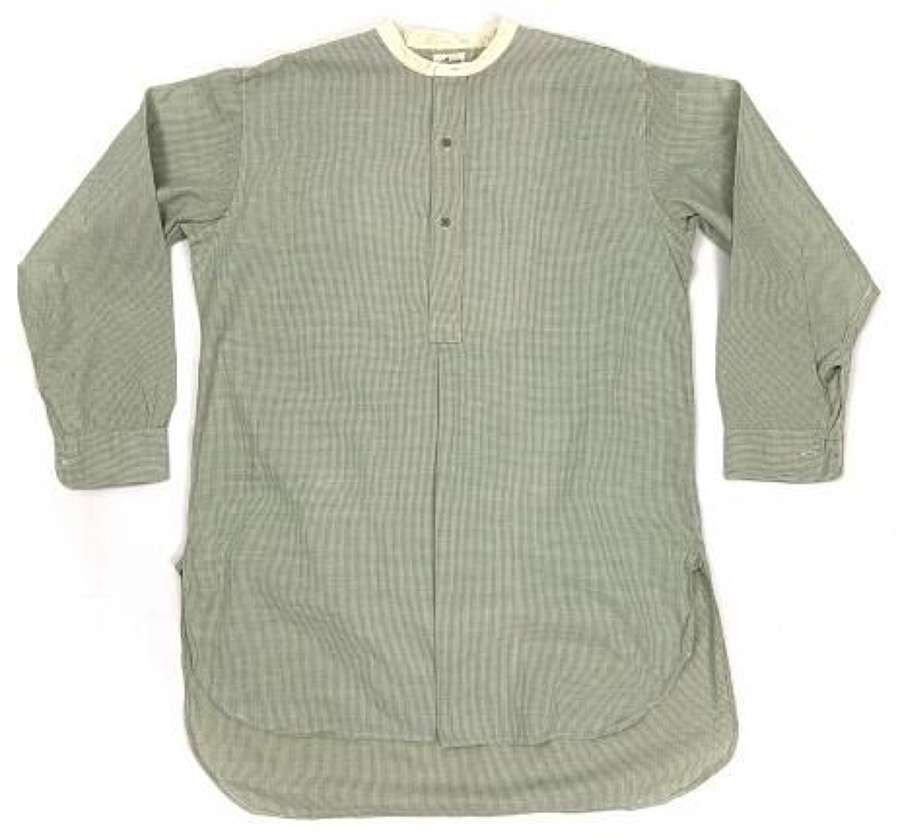 Original 1930 Men's Collarless Shirt + Collars by 'Wulcosa' - Large Si