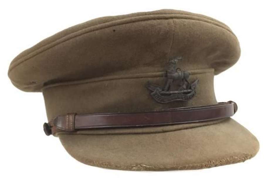 Original Warwickshire Regiment Officers Peaked Cap