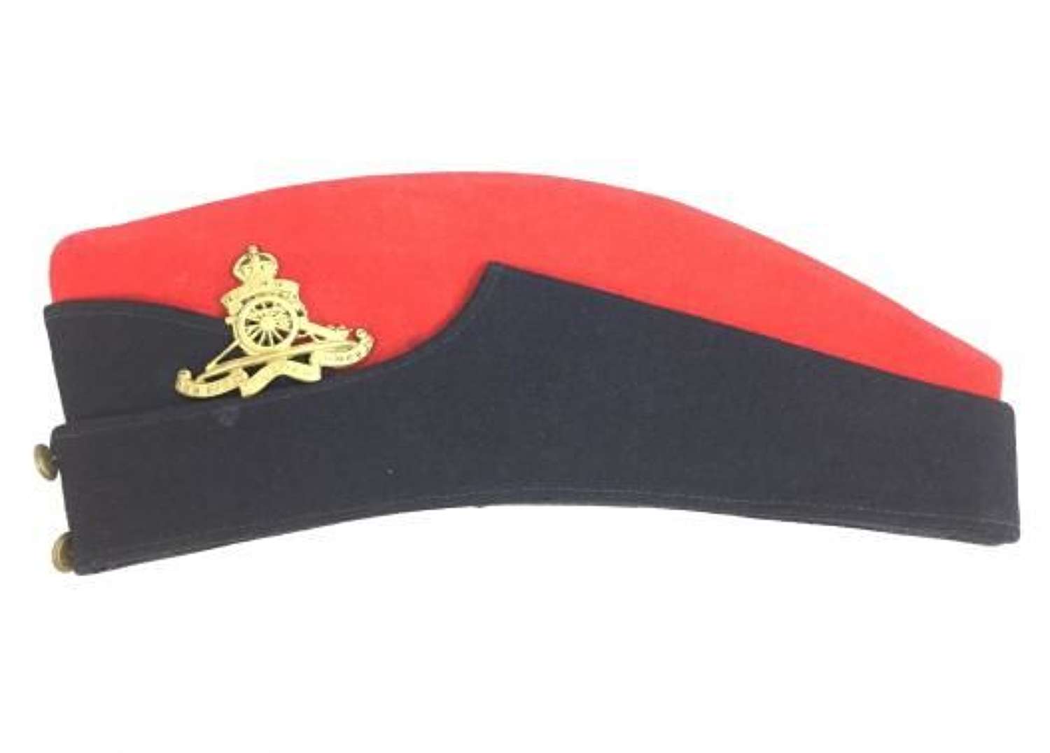 Original Inter-War Royal Artillery Coloured Field Service Cap