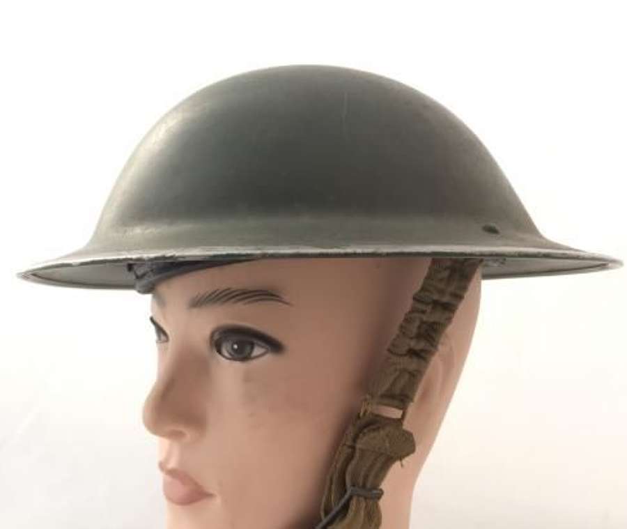 Early War British Army MK II Steel Helmet By RO & Co.