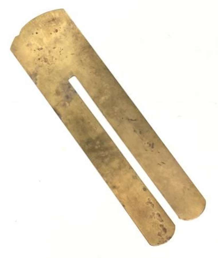 Original Second World War British Army Brass Button Stick