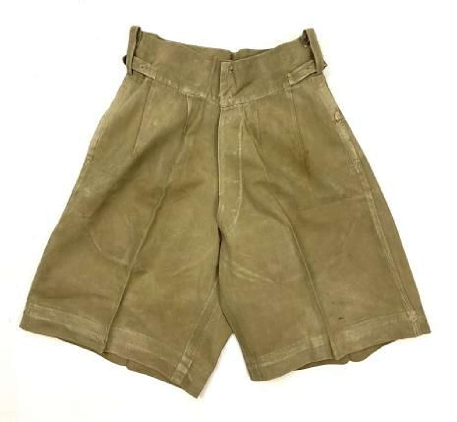 Original 1940s Khaki Drill Shorts