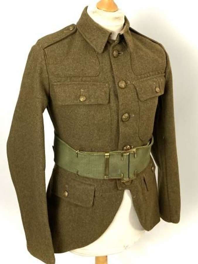 Original 1943 Dated Scottish Cut Away Service Dress Tunic