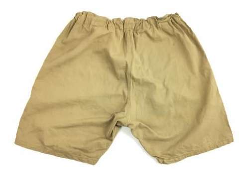 1940 Dated British Army PT Shorts - Khaki