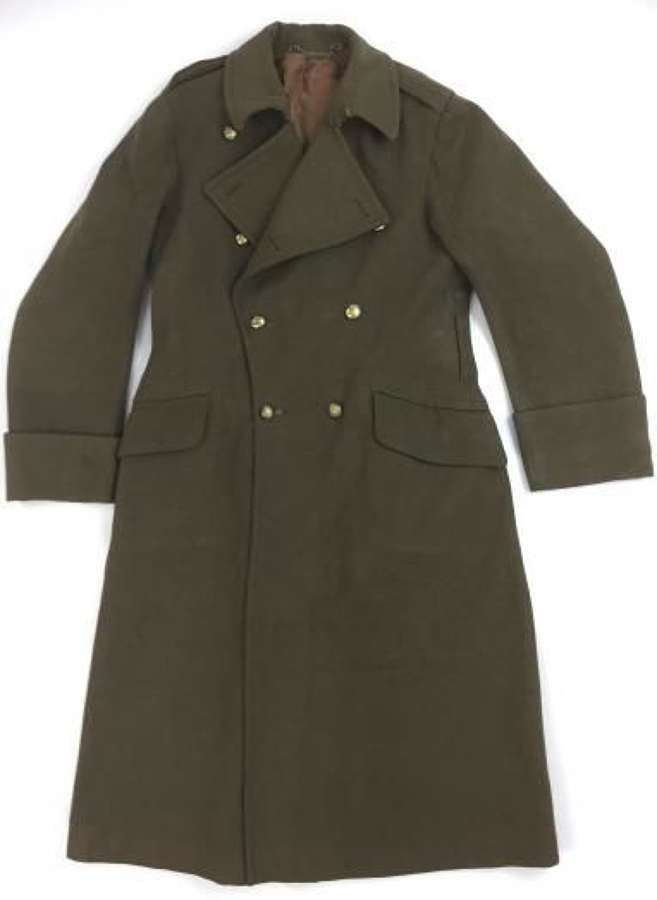 Original 1941 Dated British Army Officers Greatcoat - Royal Artillery