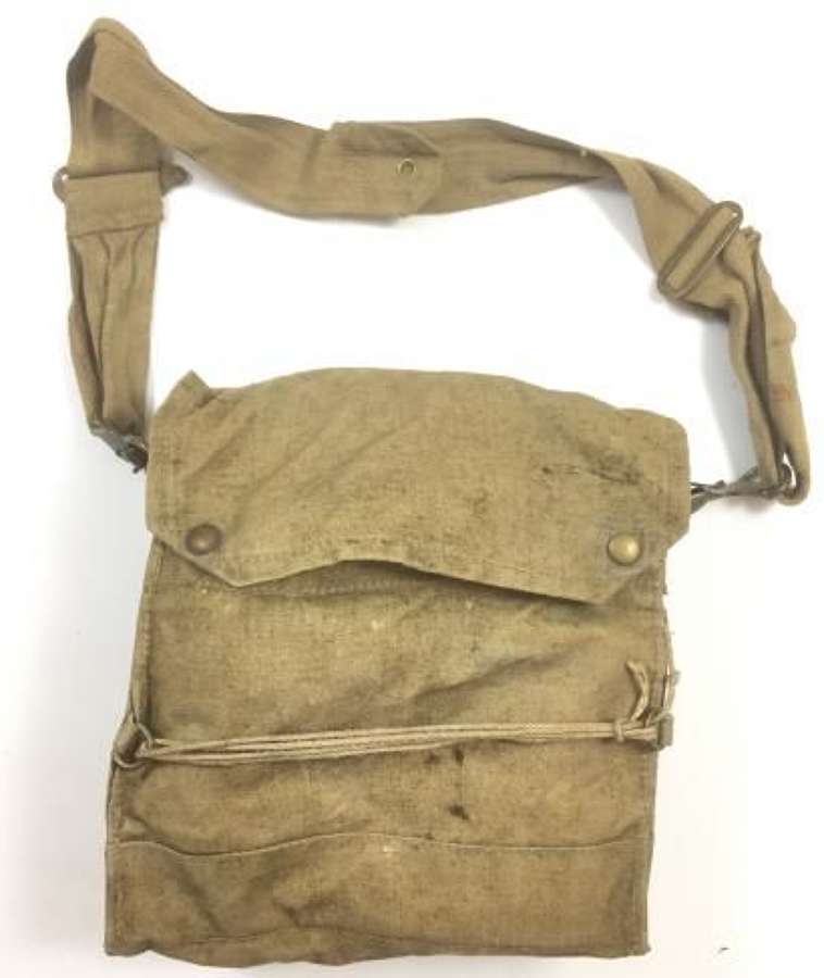 Original 1941 Dated British Army MK VI Chest Respirator Gas Mask