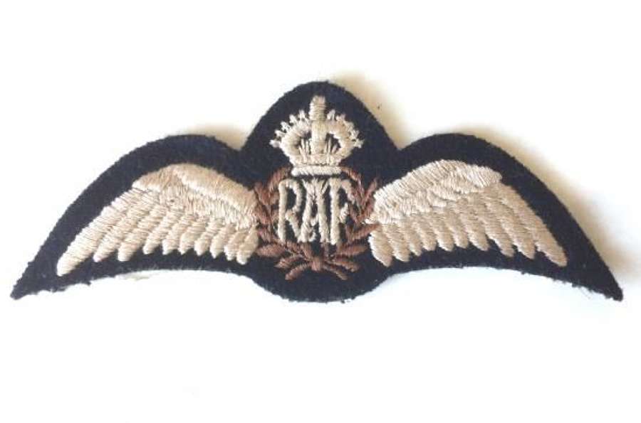 Original WW2 RAF Flat Pilots Wings