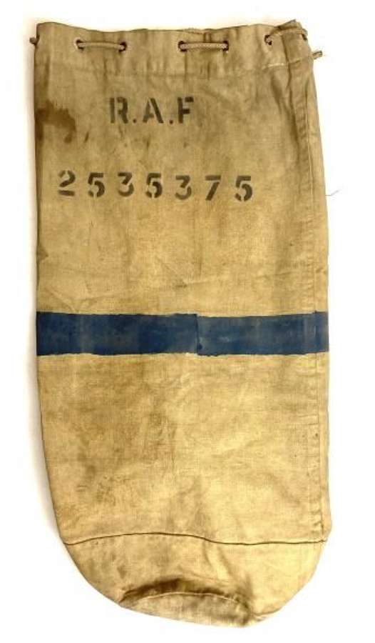 Original WW2 RAF White Kit Bag