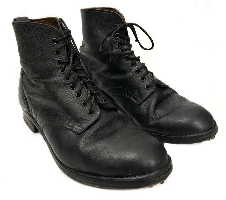 Scarce Original 1940 Dated RAF Ordinary Airman's Ankle Boots