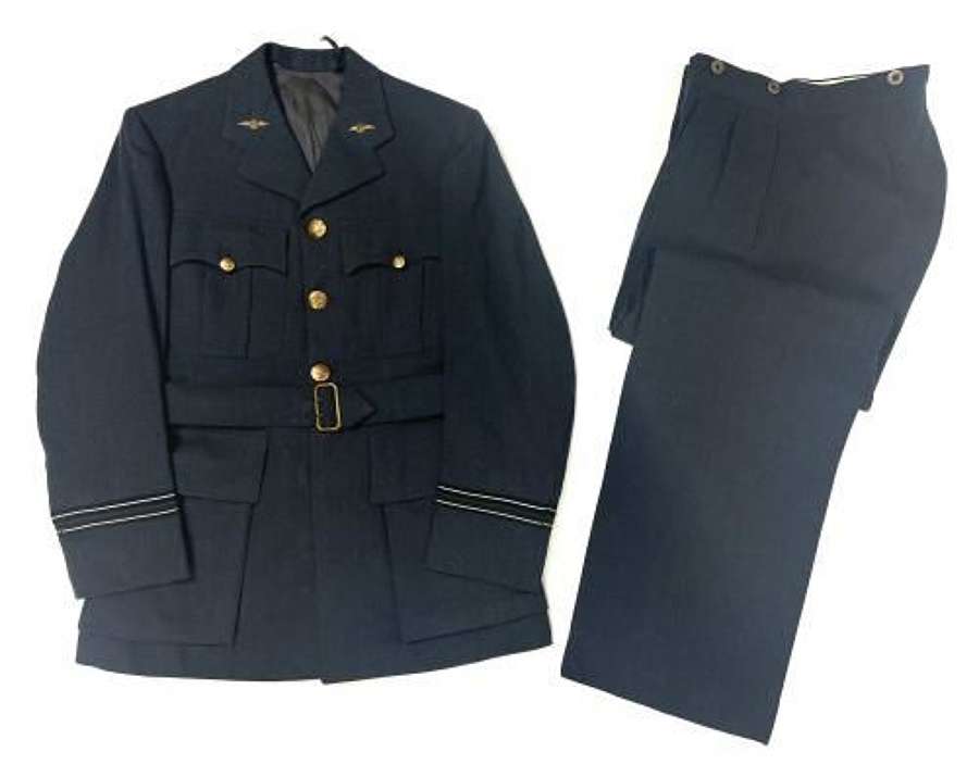 Original 1940s CC41 RAF Officers Service Dress Uniform by 'Burton'