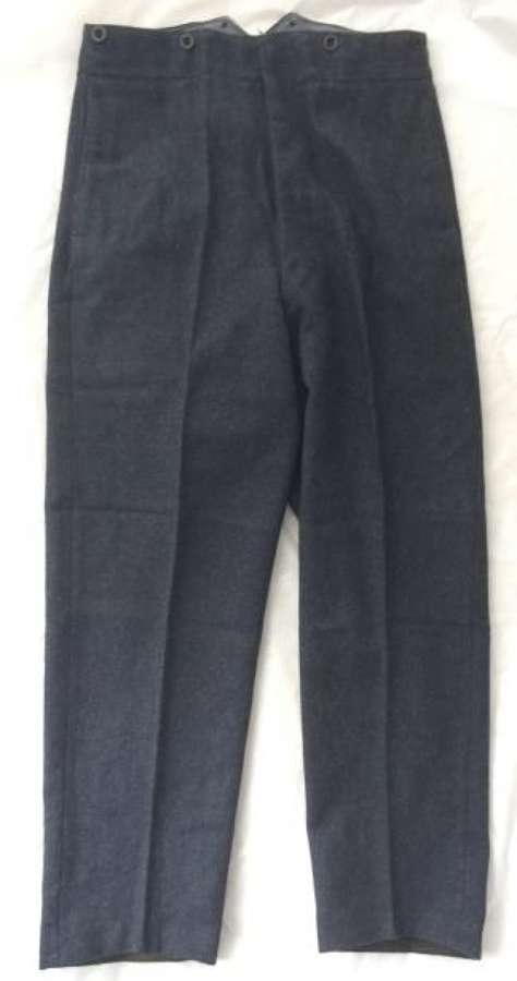 WW2 Pattern RAF Trousers O.A Dated 1951. Size 23