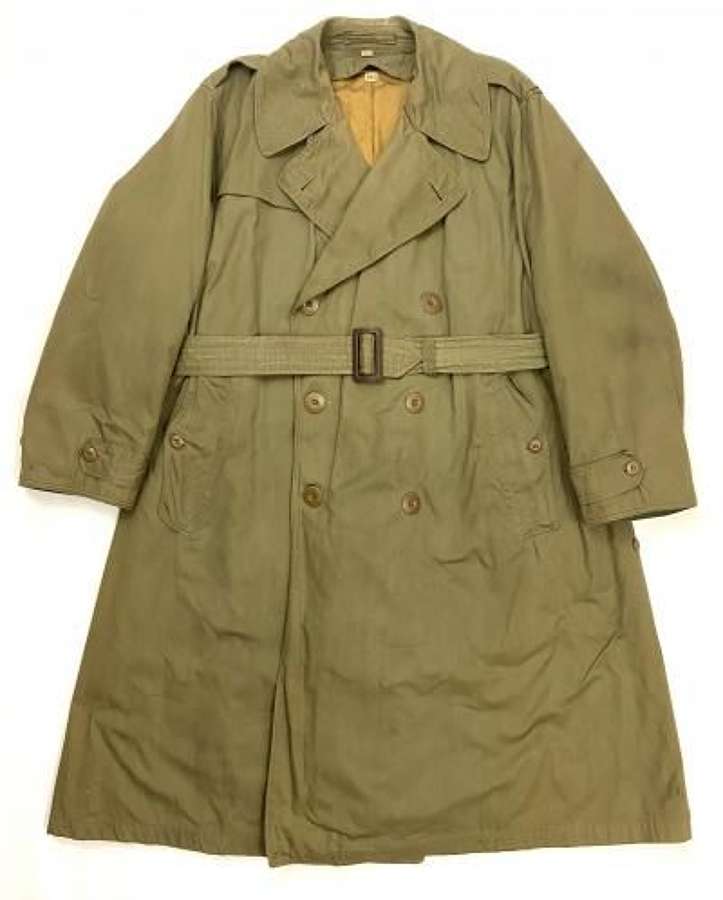 Original 1944 Dated US Army Officers Raincoat - Size 40S