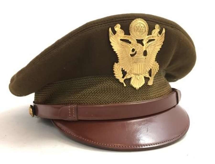 Original WW US Army Officers Service Cap by 'Superior Uniform Cap Co'