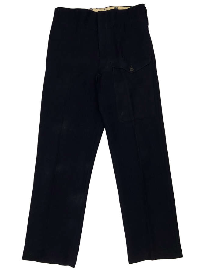 Original 1943 Dated Civil Defence Battledress Trousers
