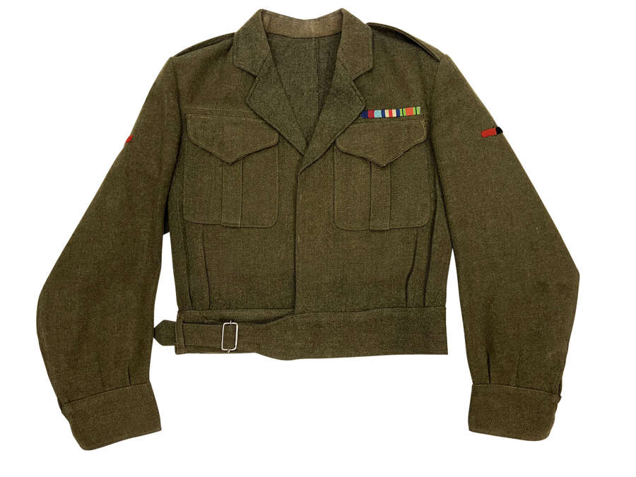 Original 1944 Dated Canadian Battledress Blouse with RA Insignia
