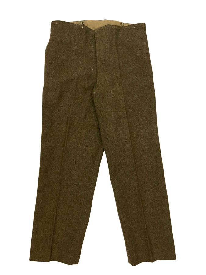 Original WW2 British 1940 Pattern (Austerity) Battledress Trousers