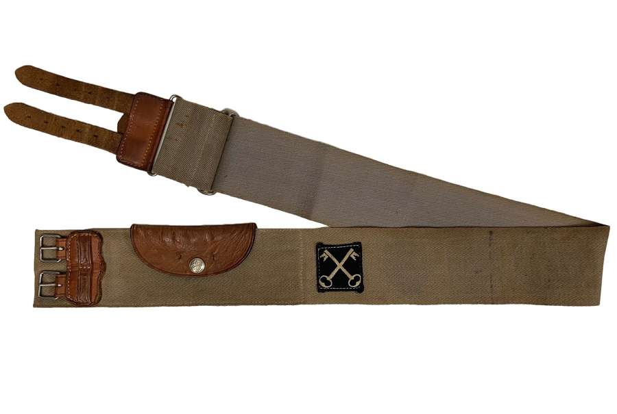 Original Early 1950s Trophy Belt with BAOR History
