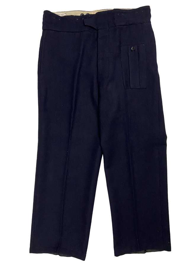 Original 1950s Civil Defence Battledress Trousers - Size 15