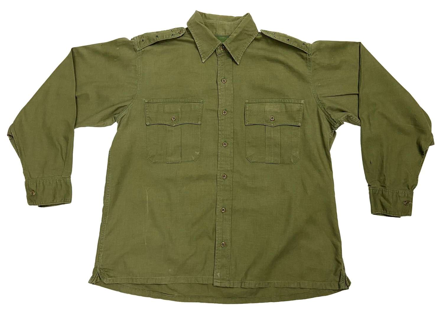 Original British Army Jungle Green Aertex Shirt