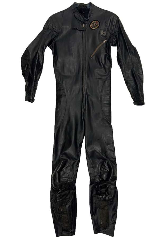 Original 1950s Lewis Leathers One Piece Racing Suit - Size 38