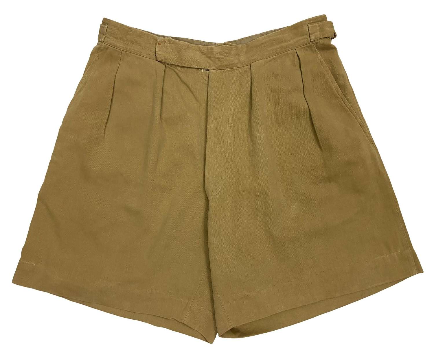 Original 1940s Khaki Drill Shorts