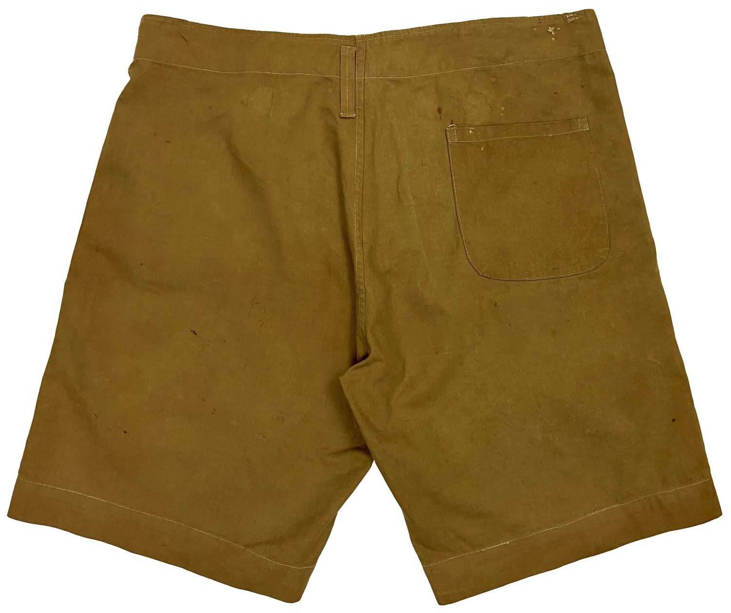 Kleding Herenkleding Shorts Originele Vroege 20e eeuwse Kaki Drill Shorts Great War Officer? 