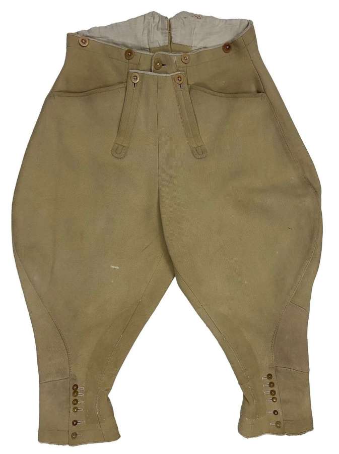 Original 1930s Men's Whipcord Breeches by 'Bernard Weatherill Ltd'