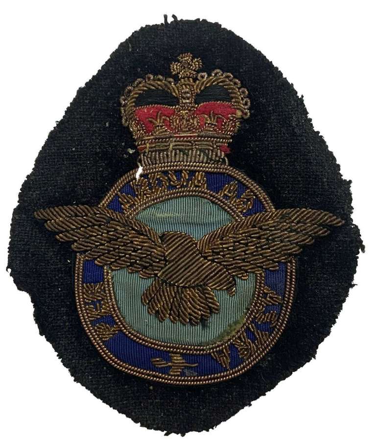 Original 1950s RAF Bullion Blazer Badge