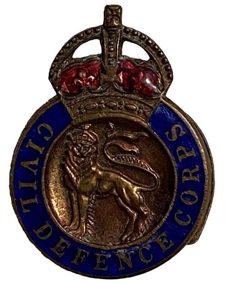 Original WW2 Civil Defence Lapel Badge