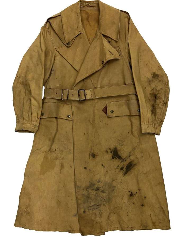 Original 1943 Dated British Army Dispatch Riders Coat - Size 5