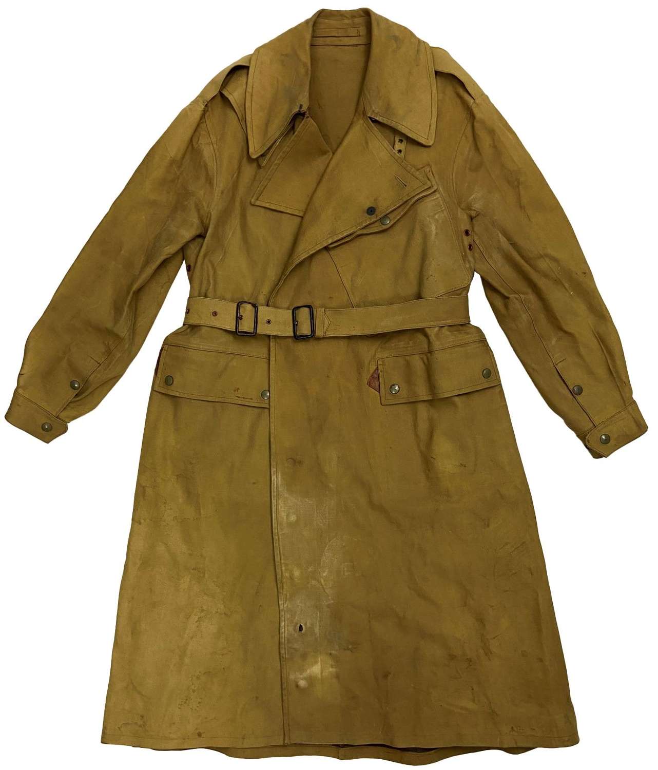 Original 1943 Dated British Army Dispatch Riders Coat - Size 7