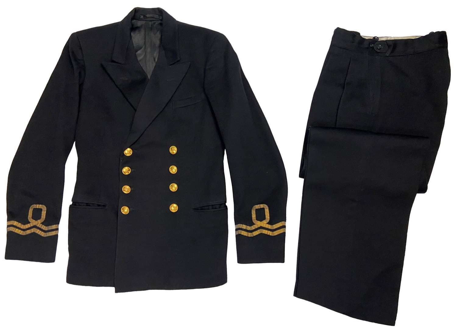 Original 1950s Royal Navy Volunteer Reserve Lieutenants Uniform