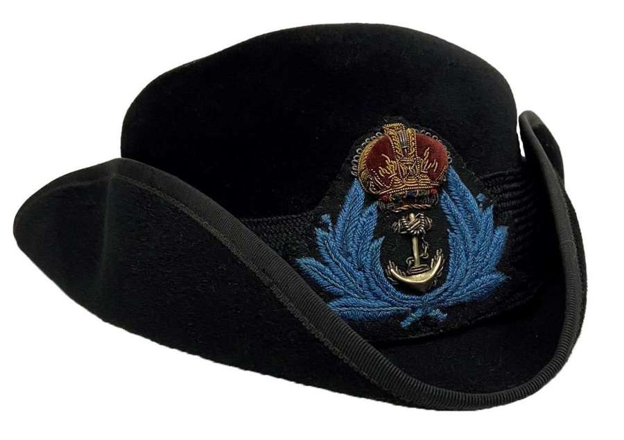 Original WW2 WRNS Officers Tricorn Hat
