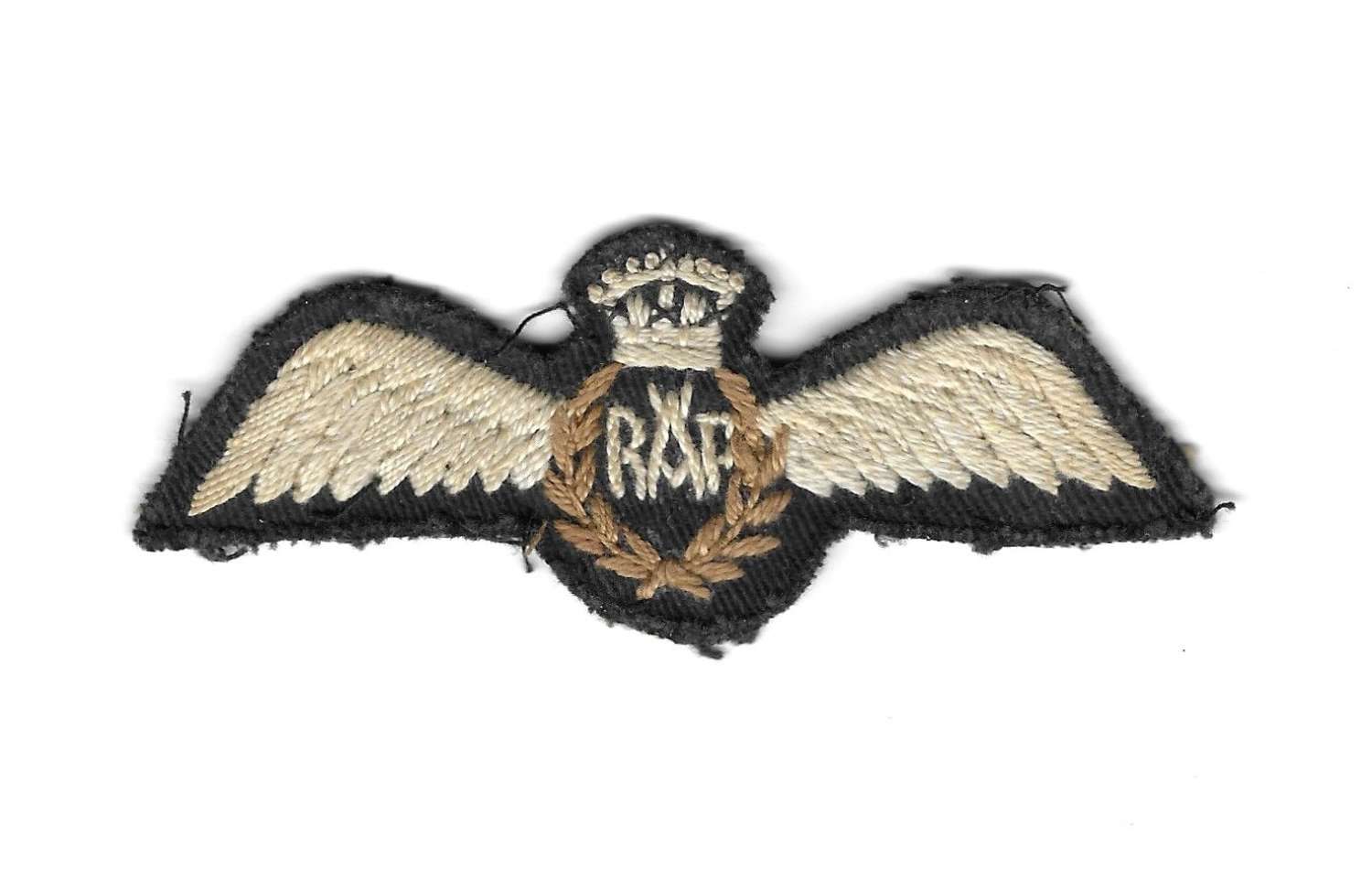 Original WW2 RAF Theatre Made Pilots Wings