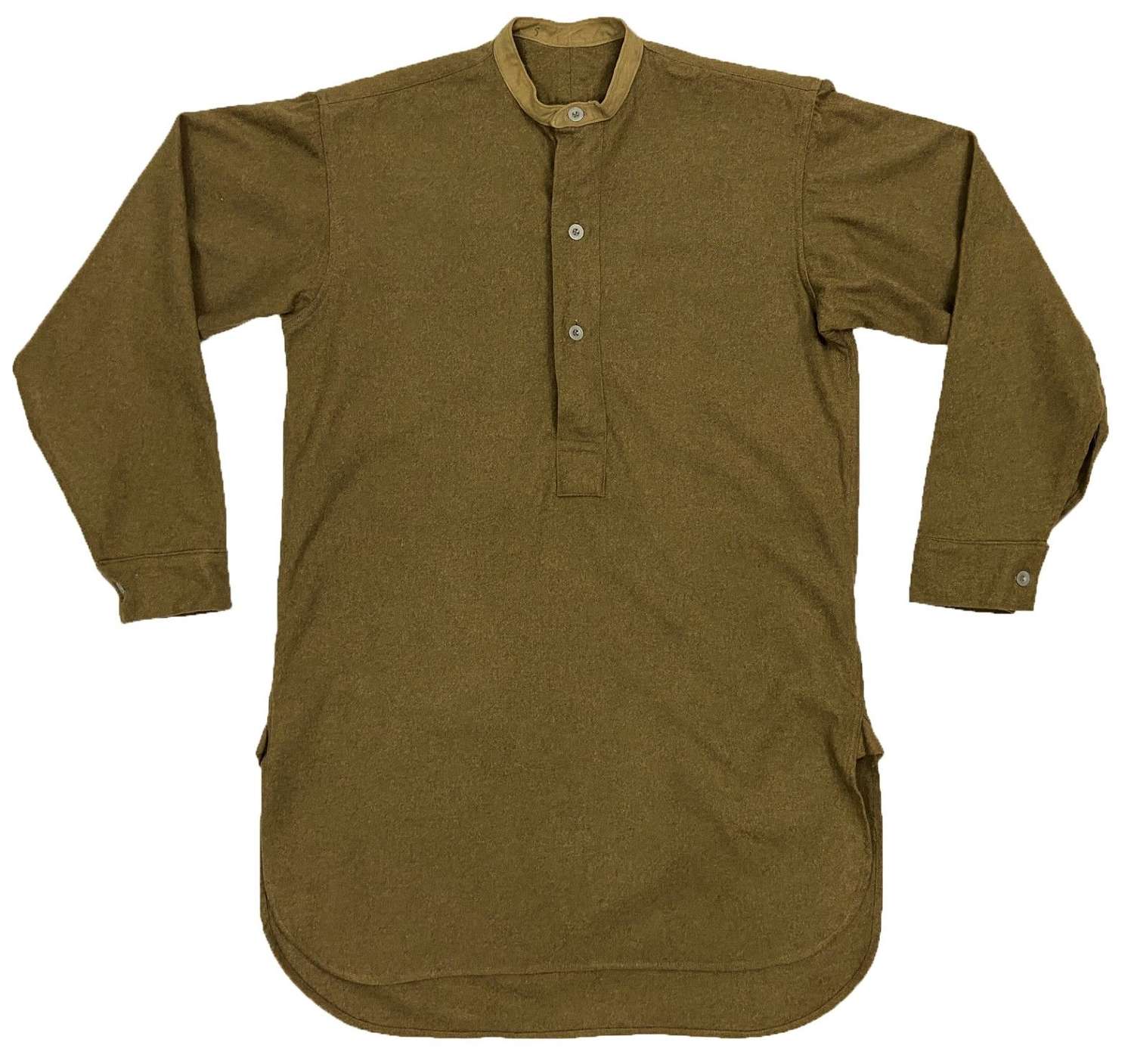Scarce Original Early WW2 British Army Ordinary Ranks Collarless Shirt