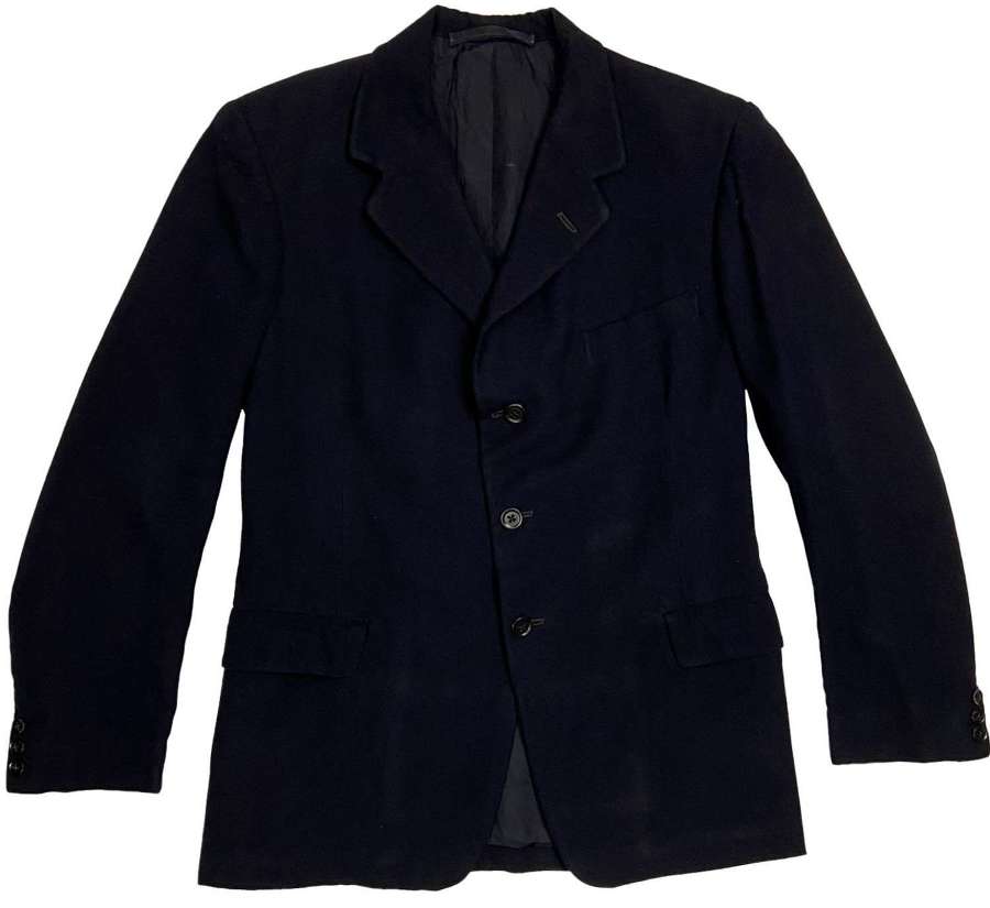 Original 1930s Men's Navy Blue Three Button Suit Jacket