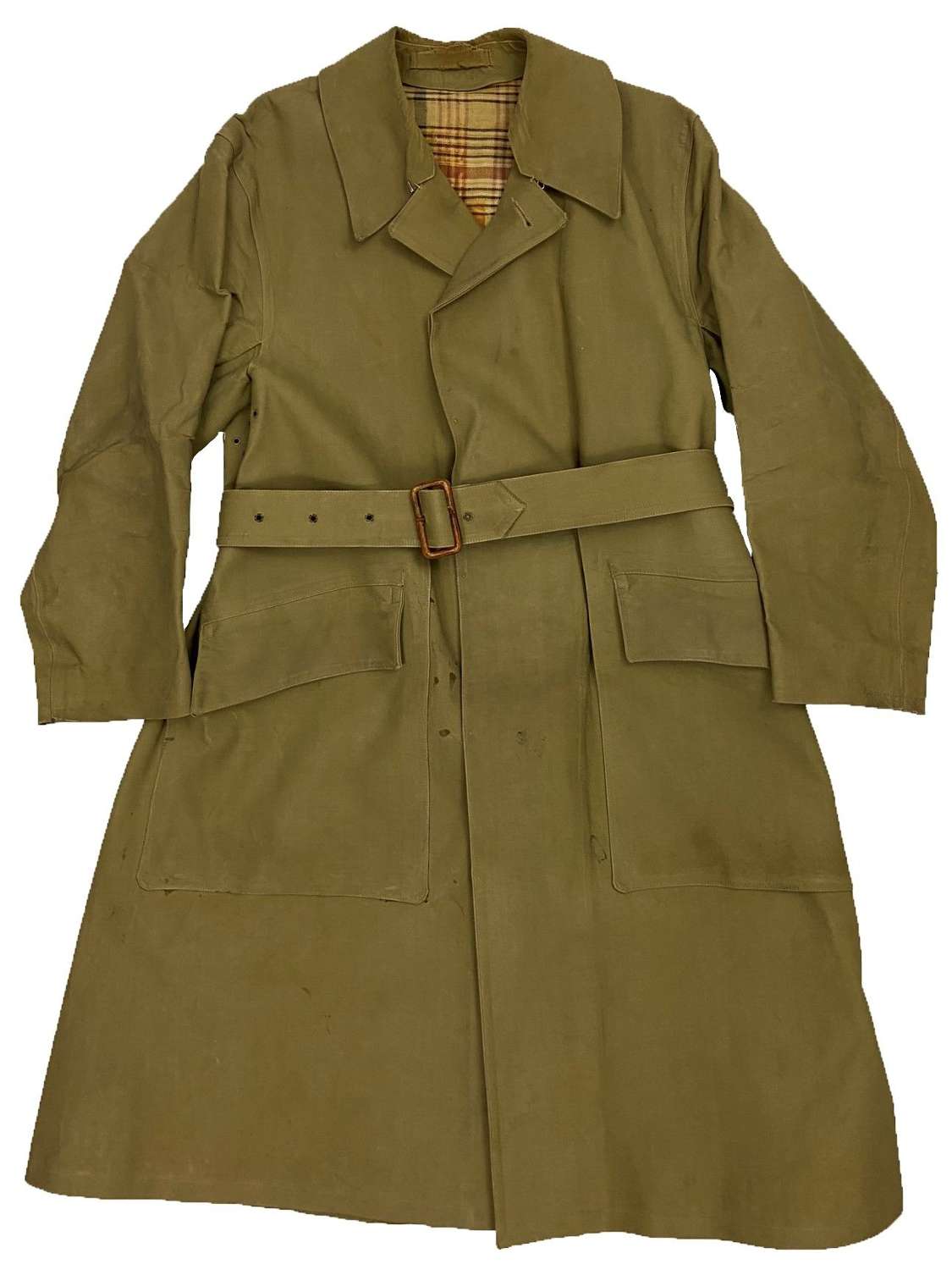 Original 1952 Pattern British Army Officers Macintosh Raincoat  Size S