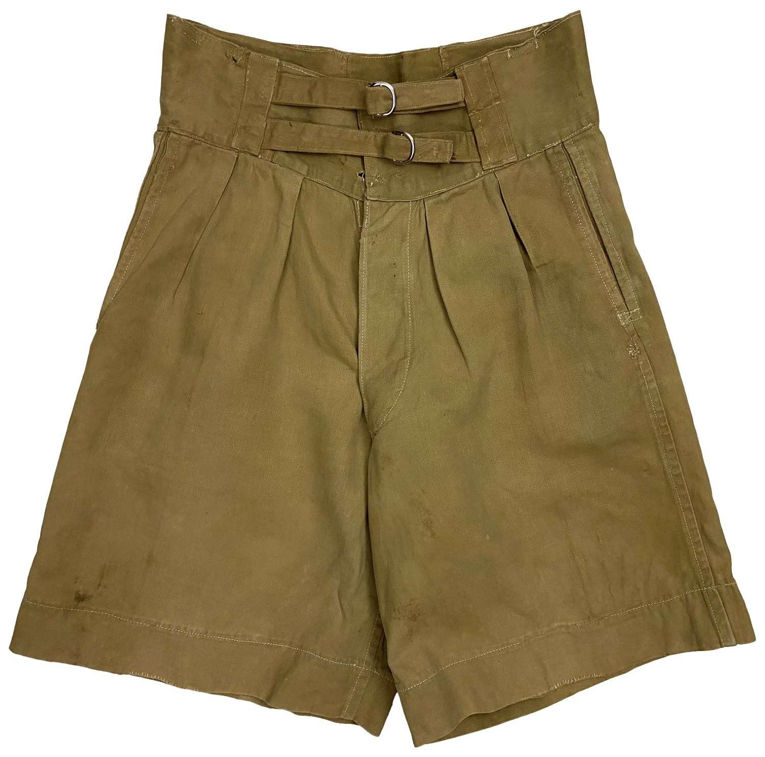 Original WW2 British 1941 Pattern Khaki Drill Shorts